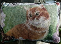 Click to see larger image of the Cat Tales pillow