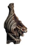 Click to see larger image of the Gargoyle Candlelamp